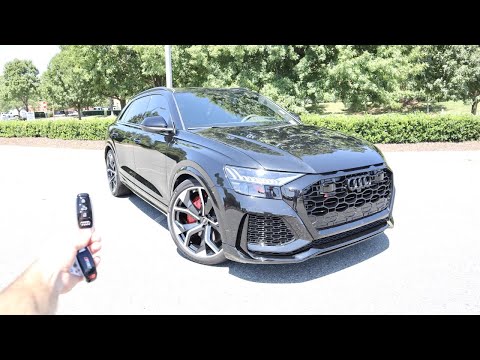 2022 Audi RSQ8: Start Up, Exhaust, Test Drive, Walkaround, POV and Review