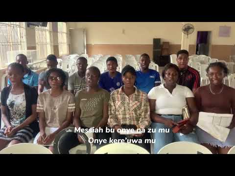 Onye n’azu mu bu Chukwu (The one who shepherds me is God)  😇