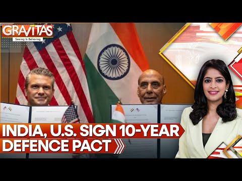 10-year Defence Pact With Us Strengthens India, Shocks Pakistan | GRAVITAS