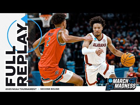 Alabama vs. Saint Mary's - 2025 NCAA men's second round | FULL REPLAY