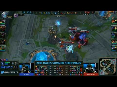 League of Legends TSM vs CLG Semi Final Highlights | Best League of Legend Gameplays