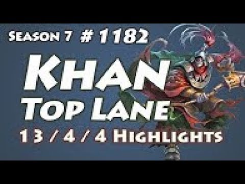 LZ Khan - Jax vs Camille - KR LOL Highlights | 칸 잭스