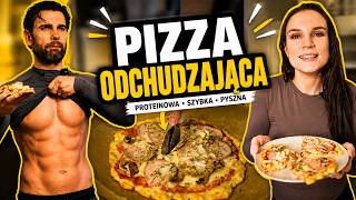PIZZA ODCHUDZAJĄCA prosty przepis dużo białka