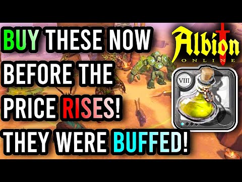 Albion Online - Win ANY FIGHT With New OP 8.1 Pot