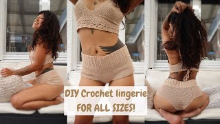 How to crochet underwear/HIGH WAIST BOTTOM for all sizes