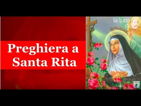 Breve Preghiera a Santa Rita da Cascia.🌹