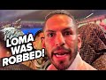 JORGE LINARES SAYS VASILIY LOMACHENKO ROBBED VS DEVIN HANEY!