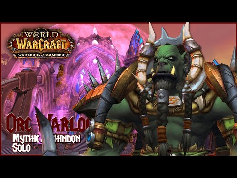Warlords of Draenor | Orc Warlock | Auchindoun Solo Dungeon