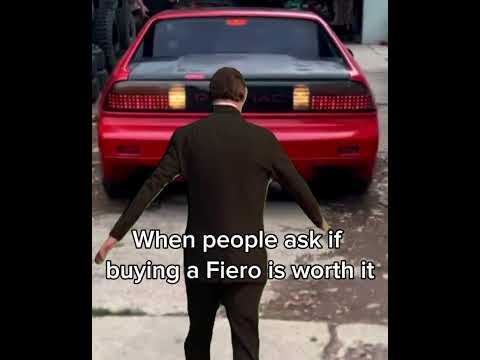 Worth it ❤️‍🔥 #fiero #pontiacfiero #pontiac #fierogt #cars #pontiac #caredit #car #capcut #cargirl