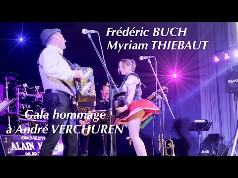 Valse musette, Frédéric BUCH et Myriam THIEBAUT, 27 ème Gala d’accordéon, hommage à André  VERCHUREN