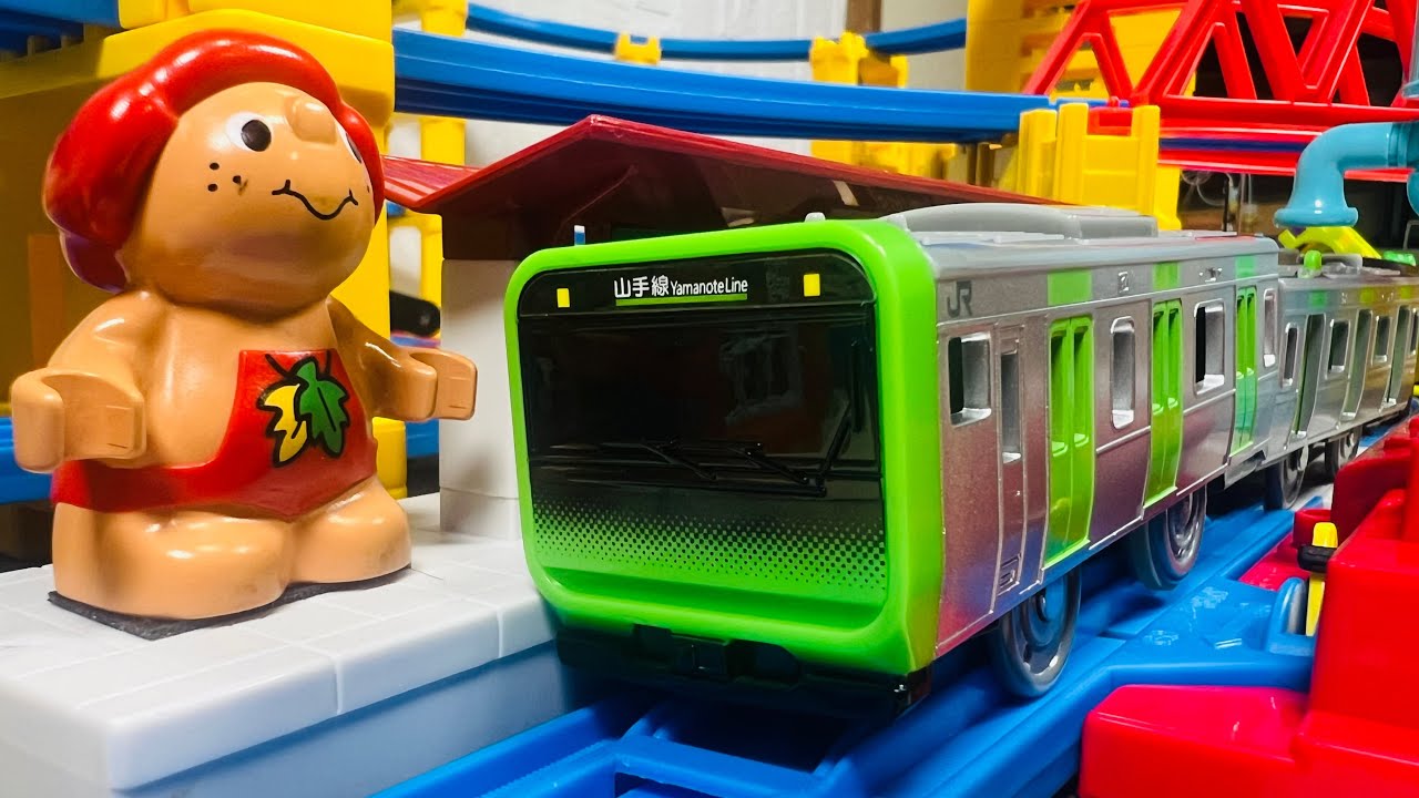 Takara Tomy Plarail Yamanote Line 🟢 | Tokyo Circular Train Toy Review 🇯🇵