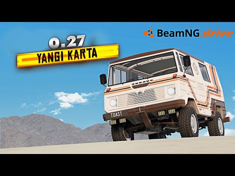 YANGI OBNOVA 0.27! ENG UZUN YO'LDA CRASH TEST QILAMIZ BeamNG Drive