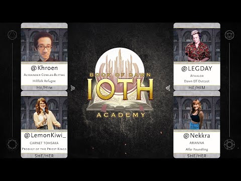 Ioth Academy #10-2 -- Hitting the Books
