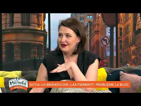 Soția lui Brânzoi din "Las Fierbinți", probleme la bloc