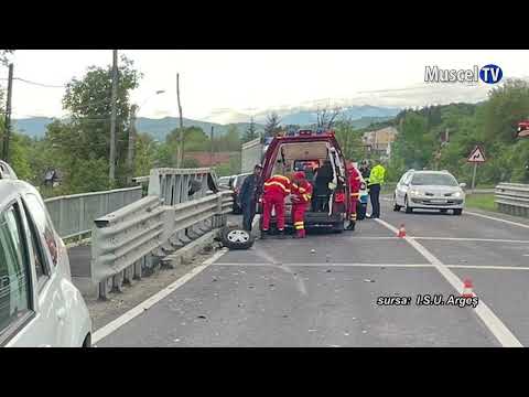 Jurnal MUSCEL TV 18.05.2022 Subprefectul Ciprian Neculăescu implicat într-un accident