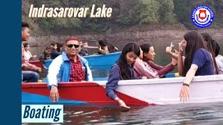 preview picture of video 'Boating At Indrasarovar Lake - Khulekhani'