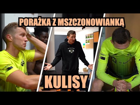 OSTRE SŁOWA W SZATNI KTS WESZŁO. PRZEGRYWAMY Z MSZCZONOWIANKĄ... | KULISY