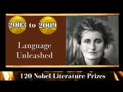 Nobel Prize for Literature 2003 to 2009: language unleashed against war and terror