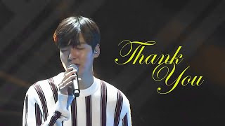 Download lagu 이민호 Lee Min Ho - Thank You / The Originality Of LEE MIN HO mp3