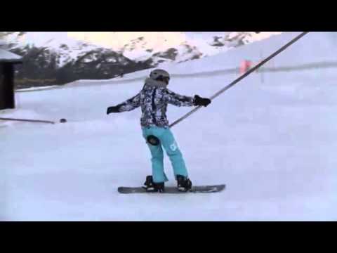 chute sur le tire fesse