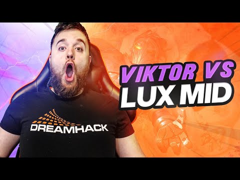 Going up Against Lux Mid! | Season 11 Viktor vs Lux Full Gameplay!