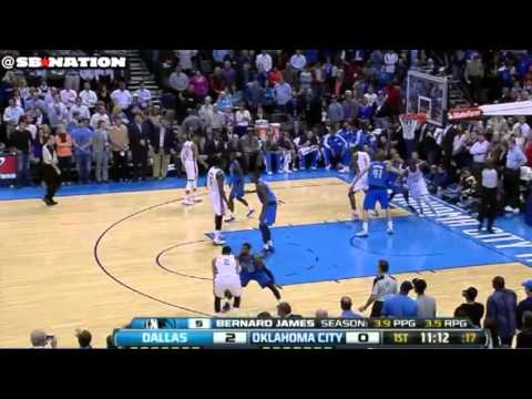 Shawn Marion, Dallas Mavericks off-screen defense block