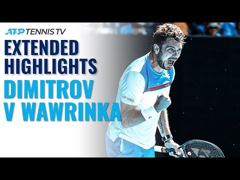 Extended Tennis Highlights: Grigor Dimitrov v Stan Wawrinka Cincinnati 2019