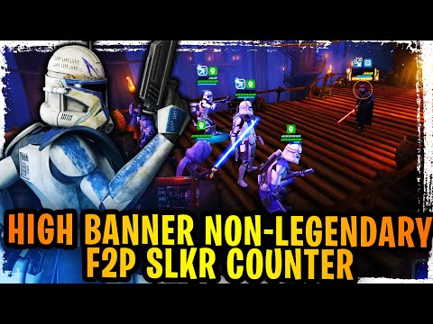 F2P Captain Rex Team Gets BIG BANNER Wins vs SLKR in Grand Arena - Rey and Jawas Are Fun in Geo TB!