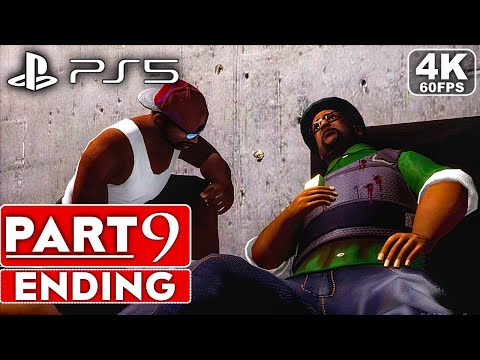 GTA SAN ANDREAS DEFINITIVE EDITION ENDING Gameplay Walkthrough Part 9 [4K 60FPS PS5] - No Commentary