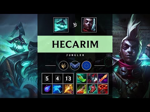 Hecarim Jungle vs Ekko - EUW Diamond Patch 25.10