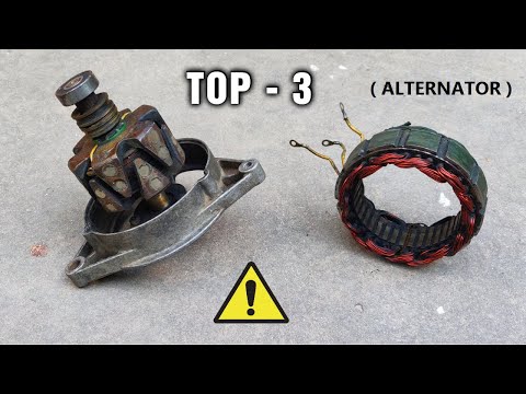 REUSE 12V Car Alternator to DC Generator 500W डीसी जनरेटर 500W के लिए 12V कार अल्टरनेटर