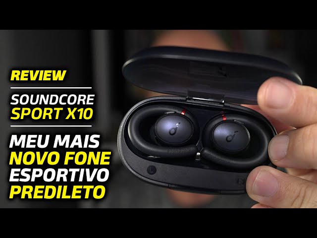 MEU FONE esportivo PREDILETO | Soundcore Sport X10 | review