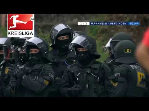 Waldhof Mannheim gegen KFC Uerdingen: alle Pyro-Szenen und Spielabbruch