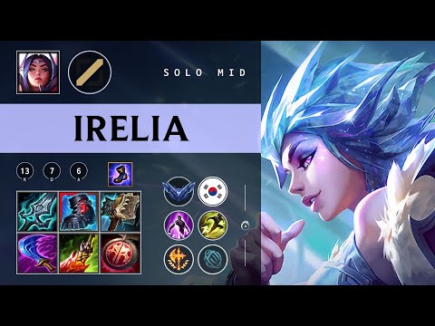 Irelia Mid vs Lissandra - KR Diamond Patch 26.01