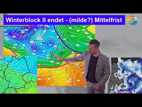 Winter block II will intensify again this weekend, then it will end. The medium-term outlook is m...