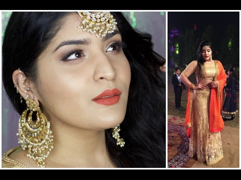 #GGRWM | Chit Chat Get Ready With Me | Indian Wedding Guest Makeup, Hair & Outfit!