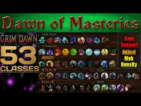 New Grim Dawn Mod! Dawn of Masteries - Install and Overveiw guide