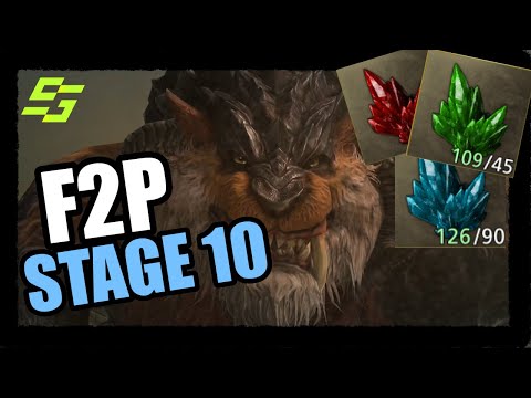 F2P easy Tarrasque |  Guide | King Arthur Legends rise list tier rare legendary gameplay