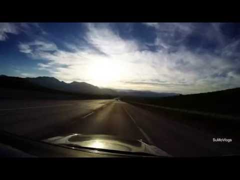 sunset drive towards flatirons | 4K | Timelapse| gopro