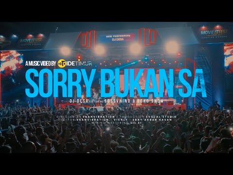 DJ DESA feat. BOSSVHINO & ECKO SHOW - Sorry Bukan Sa | MOVE IT FEST 2023 Chapter Kupang