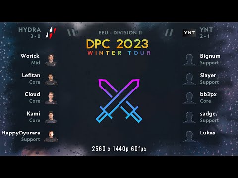 🔴 YNT vs HYDRA / Cloud vs. Ybb / LBZS vs TEAM MYSTIQUE | DPC EEU 2023 Winter season