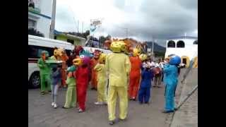preview picture of video 'Totolapan, Edo. Morelos MÉXICO ''BAILE DE LAS MOJIGANGAS'' en la XVII Feria del Maíz'