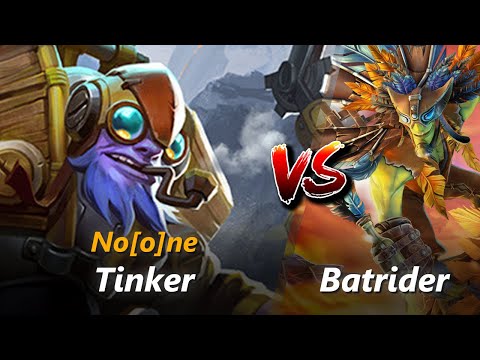 How to Tinker mid vs Batrider (feat. No[o]ne) | First 10 minutes