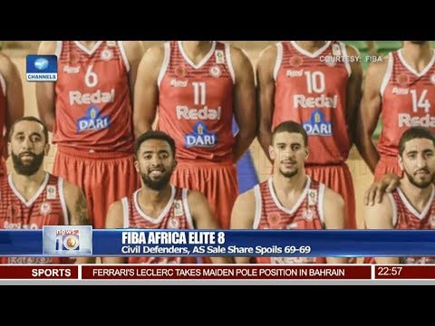 FIBA Africa Elite 8: Civil Defenders, AS Sale Share Spoils 69-69 30/03/19 Pt.4 |News@10|