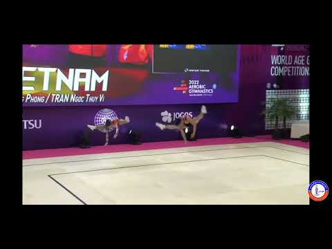 17th Aerobic Gymnastics World Championships - Mixed Pairs Final - Vietnam 🇻🇳