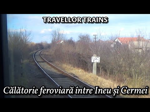 Călătorie feroviară între Ineu și Cermei (Linia 318: Ineu - Cermei)