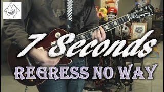 7 Seconds - Regress No Way - Punk Guitar Cover (guitar tab in description!)
