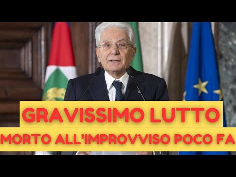 "Sconvolgente Annuncio nella Politica Italiana: Un'Inaspettata Perdita"