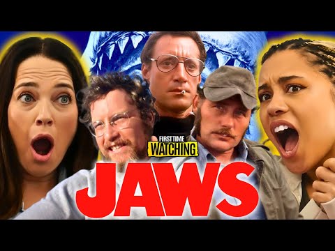 Gripped by JAWS ! MOVIE REACTION and COMMENTARY | First Time Watching (1975)