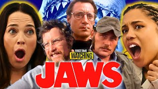 Gripped by JAWS ! MOVIE REACTION and COMMENTARY | First Time Watching (1975)